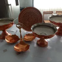 سرویس پذیرایی ۵ تیکه مسی