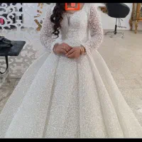 لباس عروس دنباله دار|لباس|کرج, کرج نو|دیوار