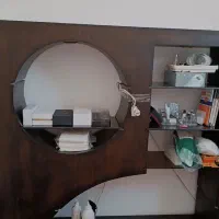 کتابخانه .شلف . استند گل