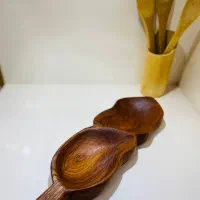 ظروف چوبی دست ساز|ظروف سرو و پذیرایی|آق قلا, |دیوار