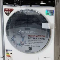 لباسشویی و ظرفشویی. ال‌جی اصل  دو رنگ سیلور و سفید