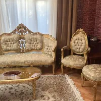 مبل سلطنتی .شیک،۹ نفره|مبلمان خانگی و میز عسلی|اصفهان, میرعماد|دیوار