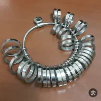 حلقه نمره سایز انگشتر طلا ونقره