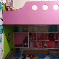 تخت خواب دو طبقه|تخت و سرویس خواب|فریدونشهر, |دیوار