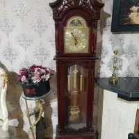 ساعت ایستاده تمام چوب