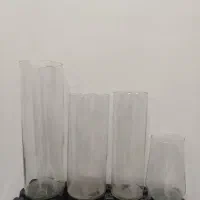 گلدان شیشه ای با ارسال رایگان