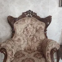 مبلمان سلطنتی ۹ نفره|مبلمان خانگی و میز عسلی|قم, مسکن مهر|دیوار