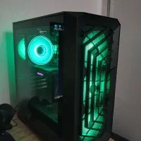 کیس گیمینگ+مانیتور گیمینگ