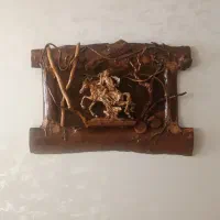 تابلو چوبی در حد نو|تابلو، نقاشی، عکس|قم, پردیسان|دیوار