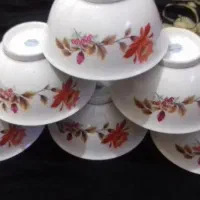 کاسه گل حنایی قدیمی