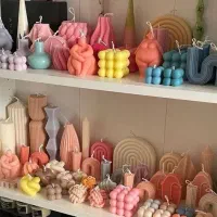 ساخت انواع شمع تزئینی|صنایع دستی و سایر لوازم تزئینی|بهبهان, |دیوار