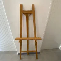 سه پایه نقاشی چوبی سالم در حد نو