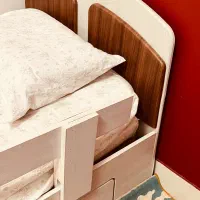 تخت یک نفره ام دی اف وکیوم