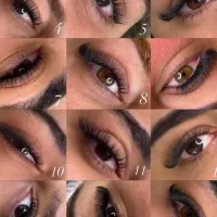اکستنشن و کاشت مژه لیفت ابرو