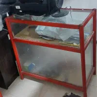 ویترین مغازه فلزی شیشه ای دکه ای