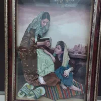 تابلو شیک و زیبا 58در84قاب از چوب حرفه ای کولاژ