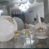 ظروف چینی گل طلایی|ظروف سرو و پذیرایی|رفسنجان, |دیوار
