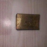 جا کبریتی برنجی|کلکسیون اشیاء عتیقه|احمدسرگوراب, |دیوار