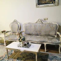 مبلمان سلطنتی ۷ نفره میز تی وی. ۱۶۰ سانت|مبلمان خانگی و میز عسلی|تهران, شهید اسدی|دیوار