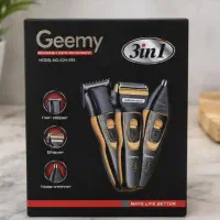 ماشین اصلاح و ریش‌تراش Geemy مدل GM-595 سه‌کاره