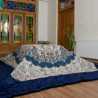 لحاف کرسی دست دوز خوشحال 3 در 3 سفارشی کامل|رختخواب، بالش، پتو|تهران, شهید رجایی|دیوار