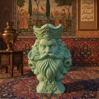 دکوری مهره شاه شطرنج|مجسمه، تندیس، ماکت|کهنوج, |دیوار