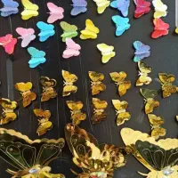 پروانه تزئینی رنگ ثابت‌