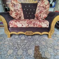 مبل ۷نفره کارکرده با سه عدد میز عسلی باقیمت مناسب|مبلمان خانگی و میز عسلی|قرچک, شهرک طلائیه|دیوار