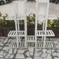 استند گل چوبی