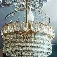 لوستر طرح کریستال|لوستر و چراغ آویز|چهاردانگه (تهران), |دیوار
