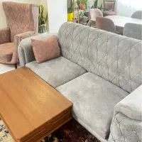 فروش ست مبلمان ۷ نفره و میز ناهارخوری شرکتی