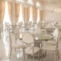 میز و صندلی تالار مجلل شهلایی کد49