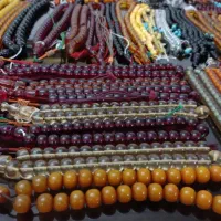 تسبیح کهربا شاه مقصود لاجورد سندلوس و.. کلکسیونی|بدلیجات|ارومیه, |دیوار