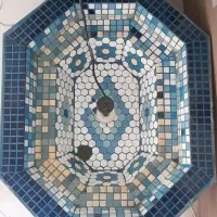 حوض|گل و گیاه طبیعی|مشهد, صیاد شیرازی|دیوار