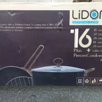 سرویس قابلمه 16 پارچه گرانیتی لیدوما مدل اکولید|ظروف پخت‌وپز|شهرکرد, |دیوار