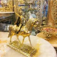 اسب با سوار رومی برنز برنجی
