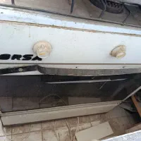 گاز سه شعله و سینک دوقلو سالم