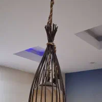 لوستر|لوستر و چراغ آویز|پاکدشت, پاکدشت (مامازند)|دیوار