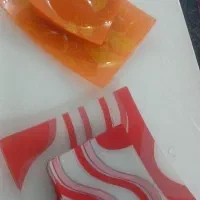 جامیوه ای و بشقاب میوه خوری