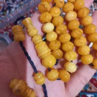 انگشتر نقره کهنه و تسبیح کلکسیونی|جواهرات|کرمانشاه, |دیوار