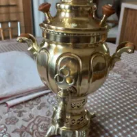 سماور ذغالی برنجی