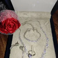 سرویس نقره ای رنگ