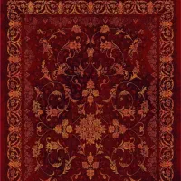 فرش قرمز طرح جدید۱۰۰۹۸(فروشگاه فرش ناصر)|فرش|زاهدان, |دیوار