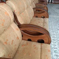 مبل 8نفره چوبی چوبی