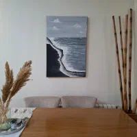 تابلوی ساحل
