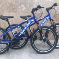 دوچرخه سایز۲۴ اورلورد آلمینیوم۲۴ دنده دیسکی قفل شو