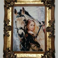 تابلو فرش و تابلو آینه ای