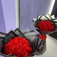 گل زیبای روبانی مناسب روز مادر|گل مصنوعی|یزد, |دیوار