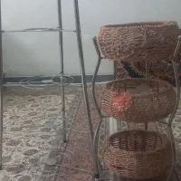 نظم دهنده سیب زمین و پیاز  و استند قابلمه استیل