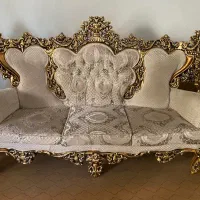 فروش مبل سلطنتی طرح زنگوله ۹ نفره + ۳ میز